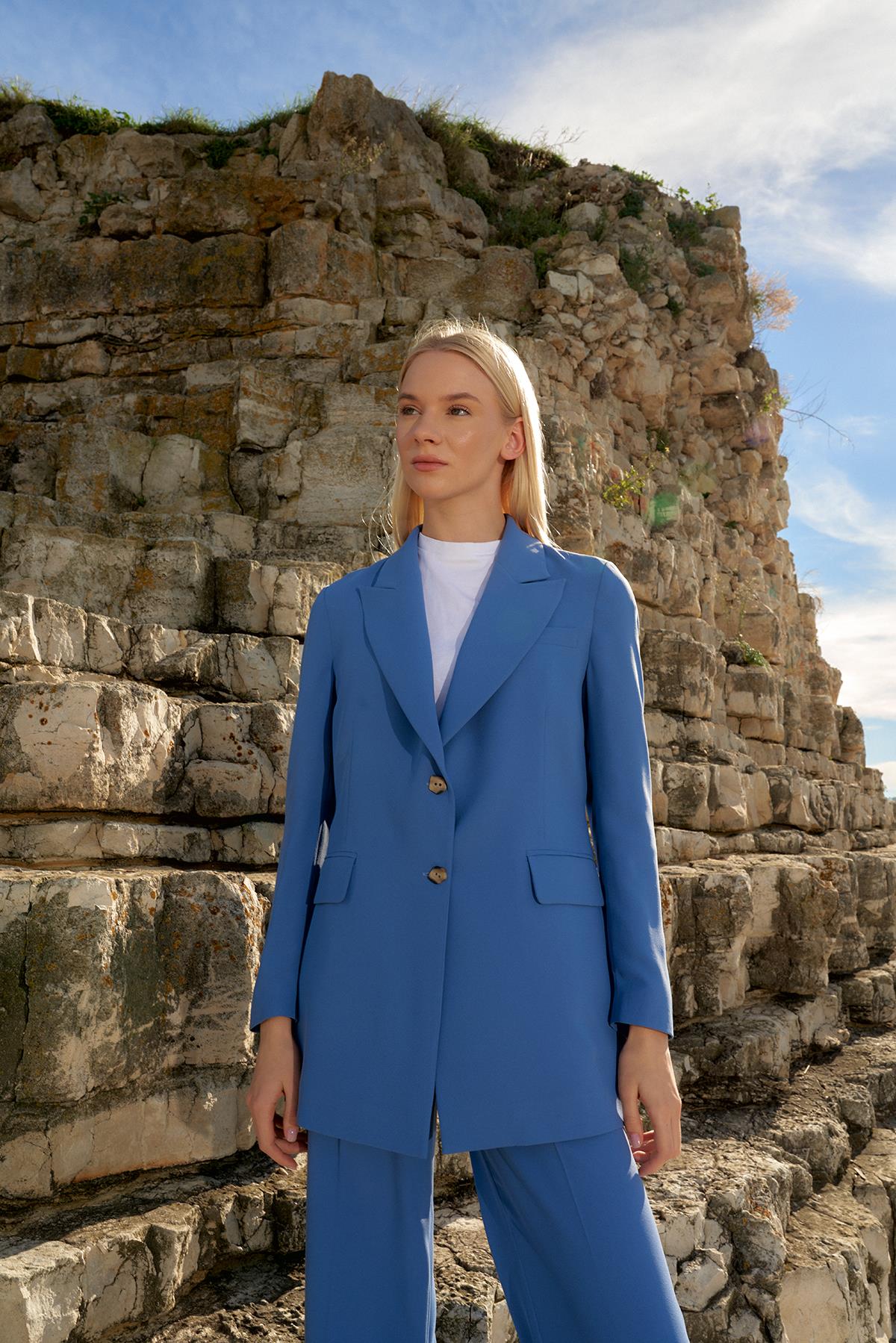 Keylook Ceket - İndigo