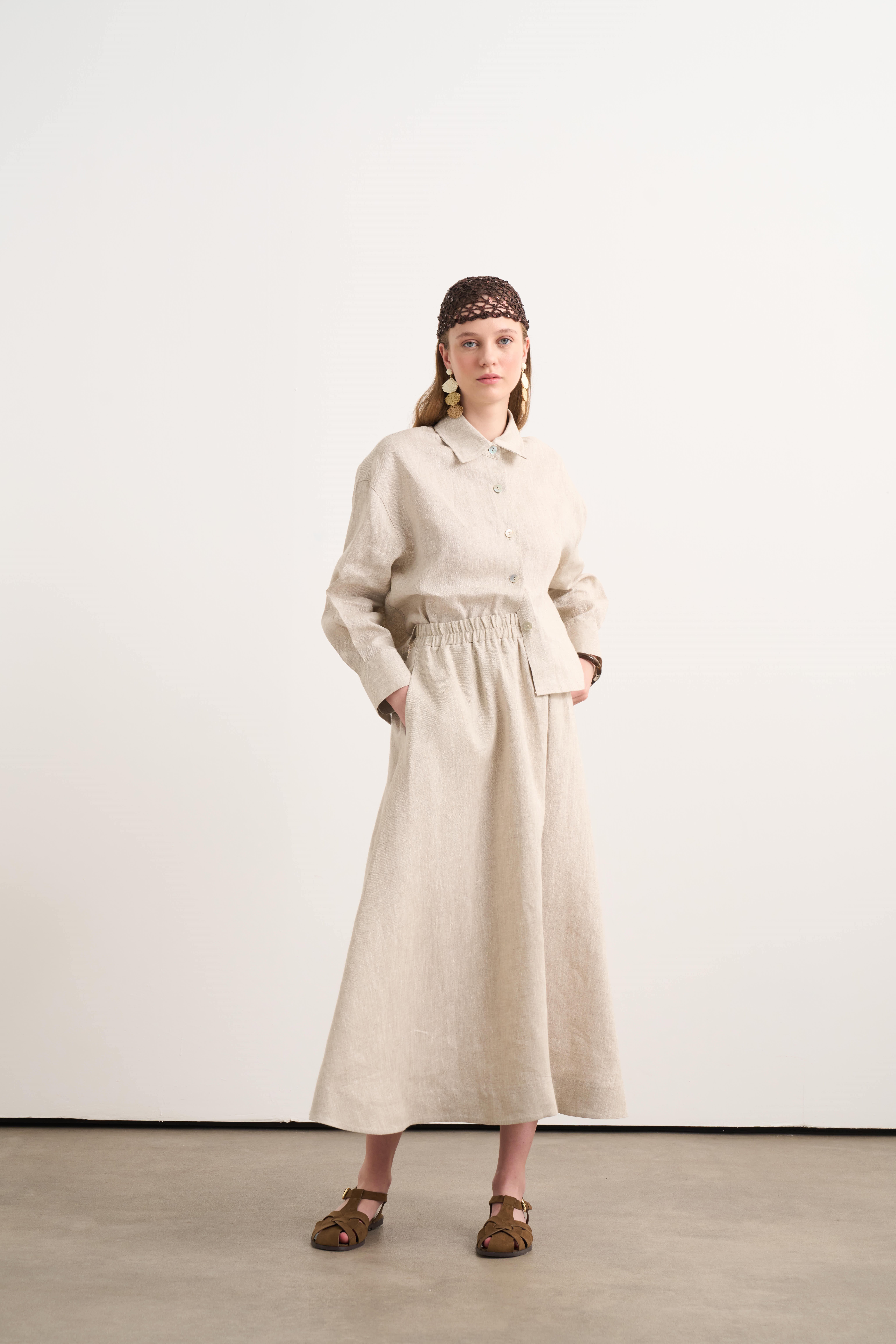 Linen Etek Naturel