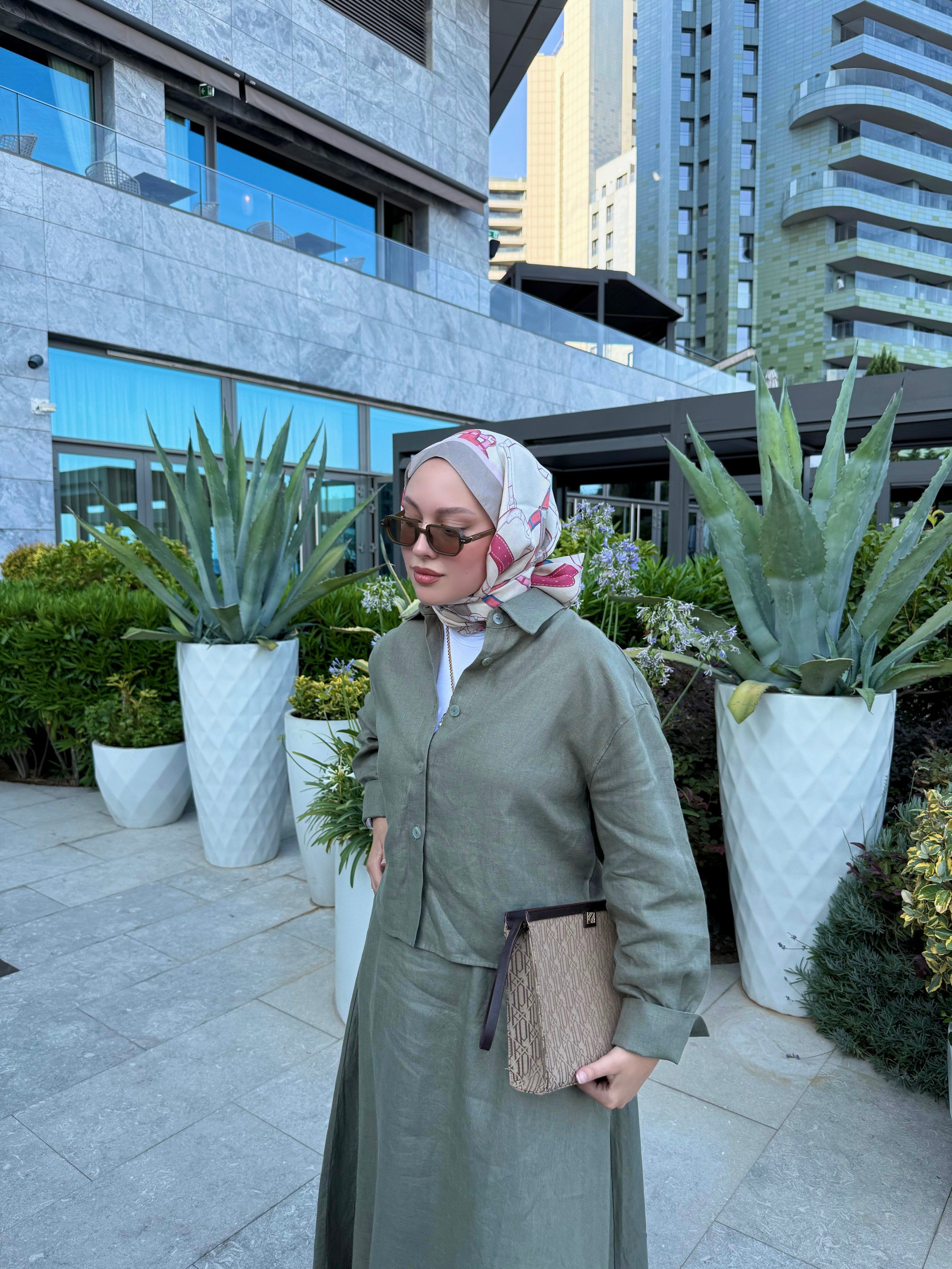 LİNEN TAKIM OLİVE