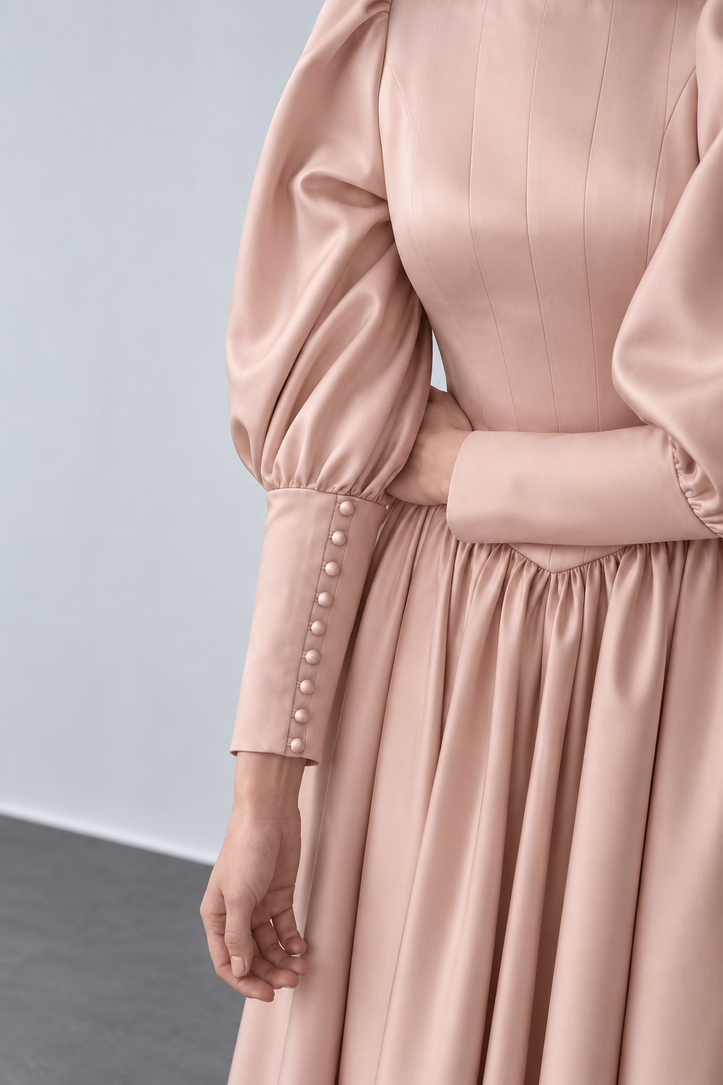 Maria Dress Pudra