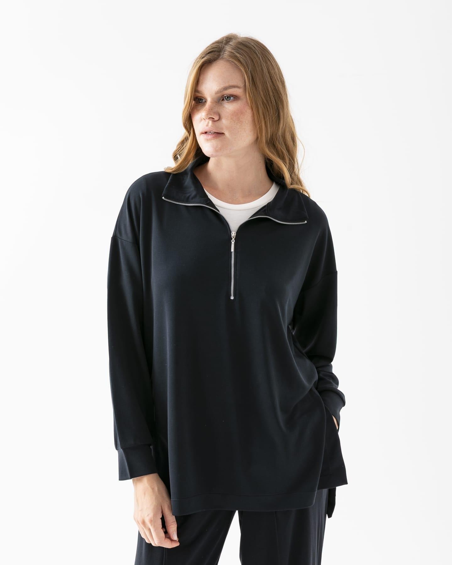 Modal Çimalı Pantolon Beyaz