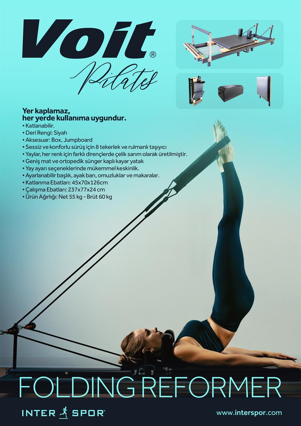 VOİT PİLATES REFORMER