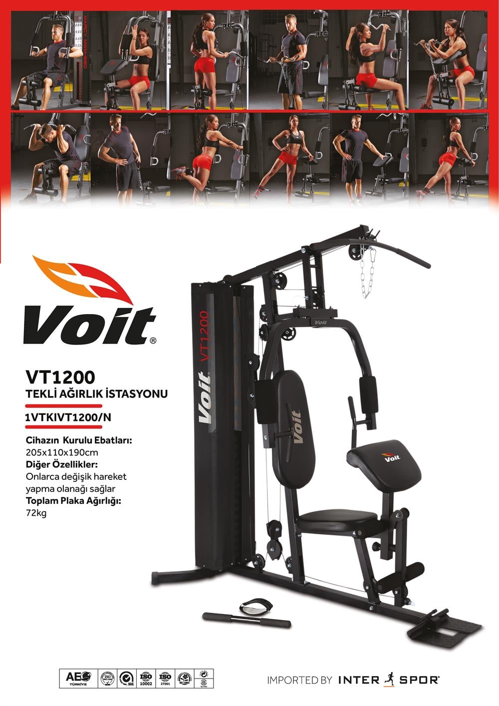 Voit VT 1200 AĞIRLIK İSTASYONU