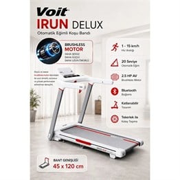 Voit IRun Delux Otomatik Eğimli Koşu Bandı