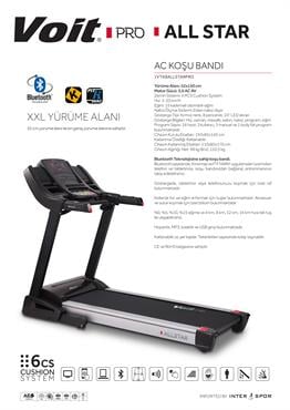 Voit Pro All Star Koşu Bandı