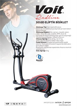 VOİT REDLINE 3010D ELİPTİK BİSİKLET