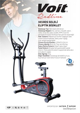 VOİT REDLINE 3010DS SELELİ ELİPTİK BİSİKLET