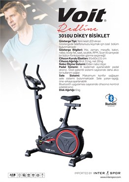 VOİT REDLINE 3010U DİKEY BİSİKLET