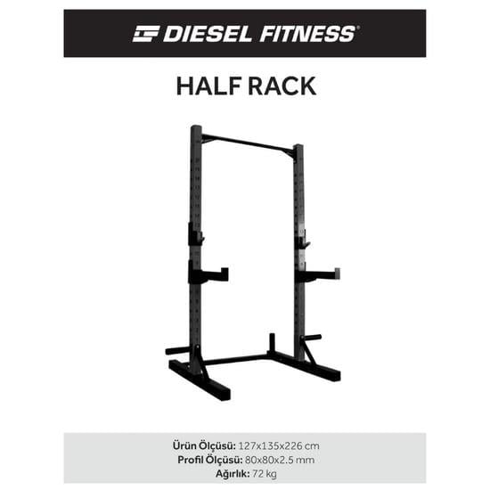 Diesel Fitness Half Rack