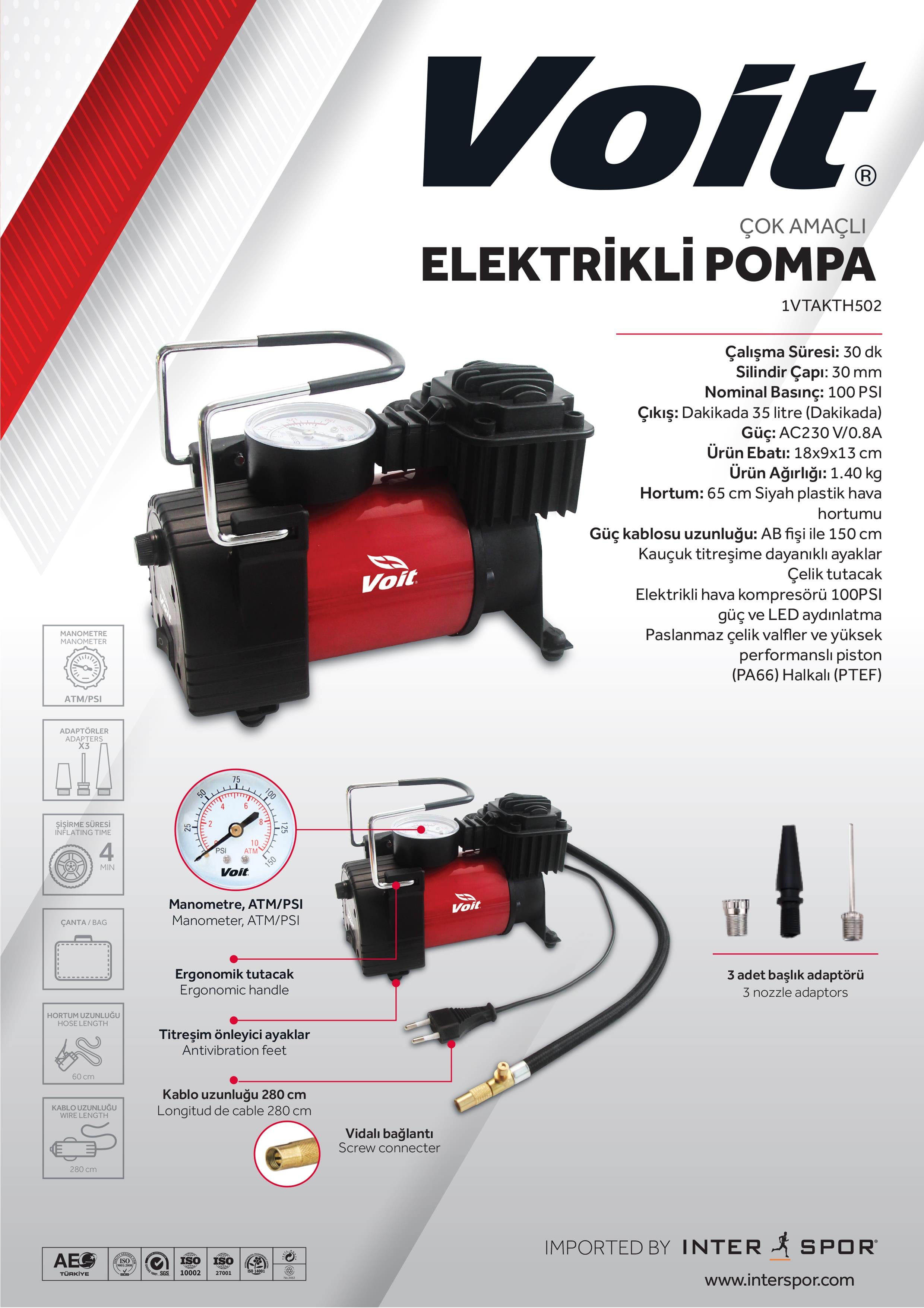 VOİT ÇOK AMAÇLI POMPA