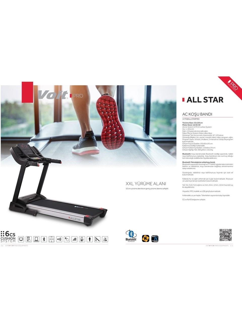 Voit Pro All Star Koşu Bandı