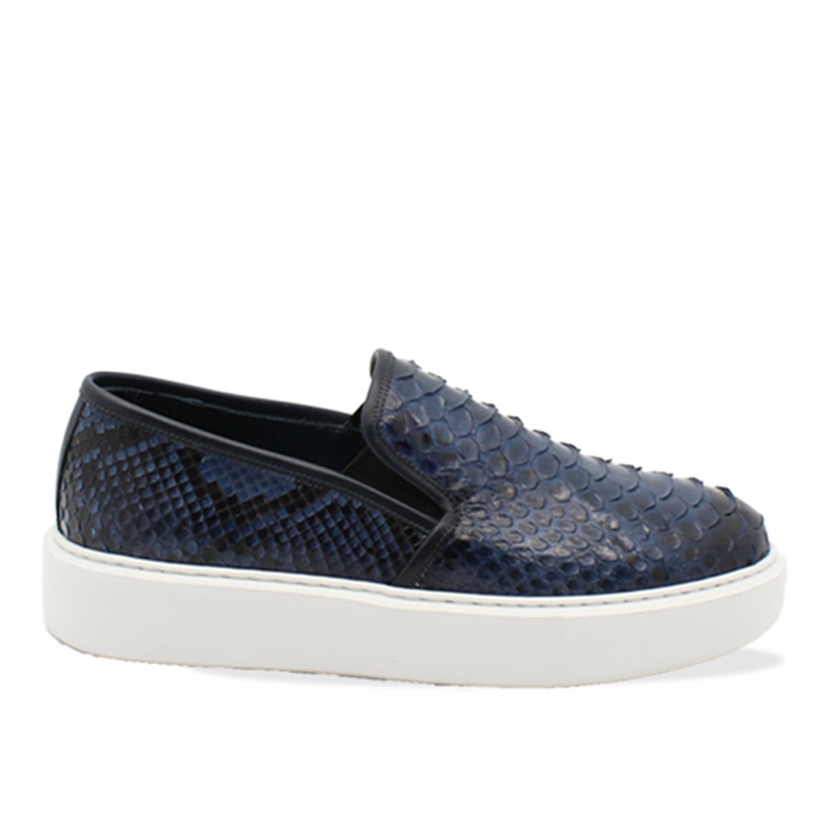 VARIO ORJ.PİTON LACİVERT (Original Python Navy Blue)