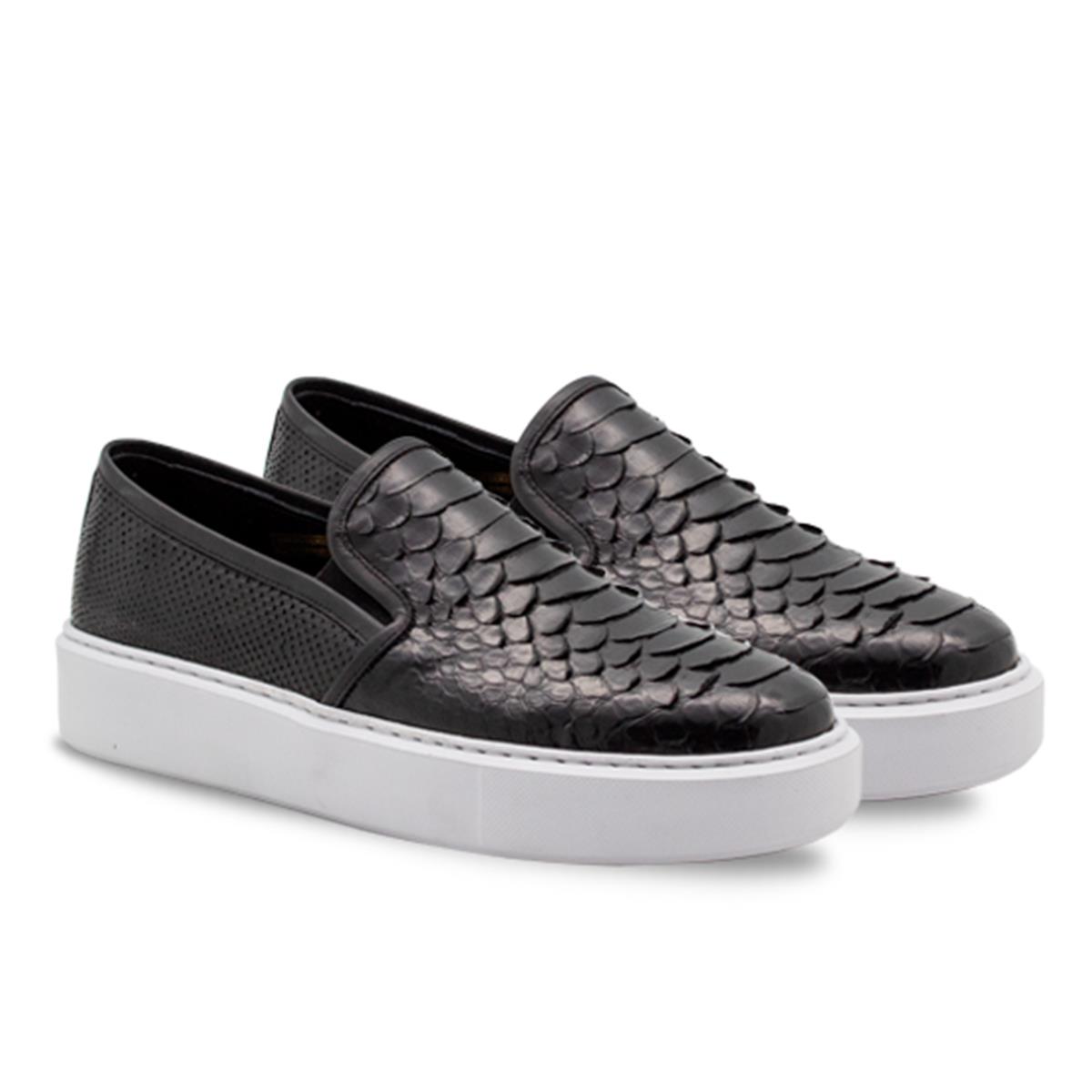 VARIO ORJ.PİTON SIYAH - BEYAZ (Original Python Black)