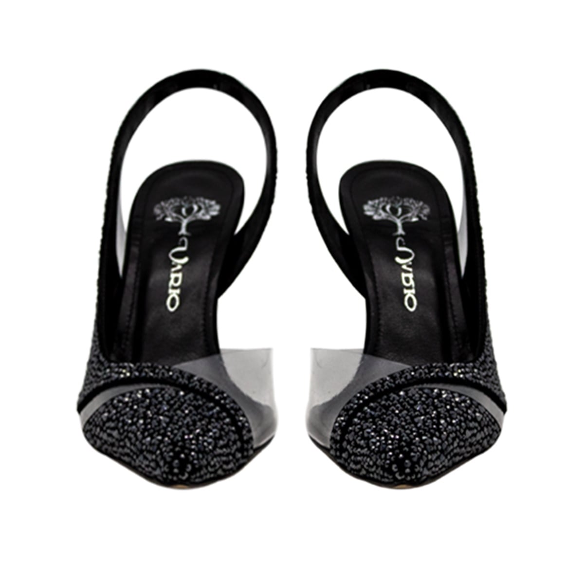 VARIO SIYAH SUET TAŞLI (Black Suede Stone)