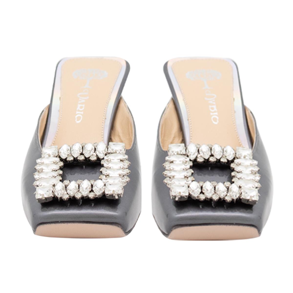 VARIO GRİ RUGAN (Gray Patent Leather)