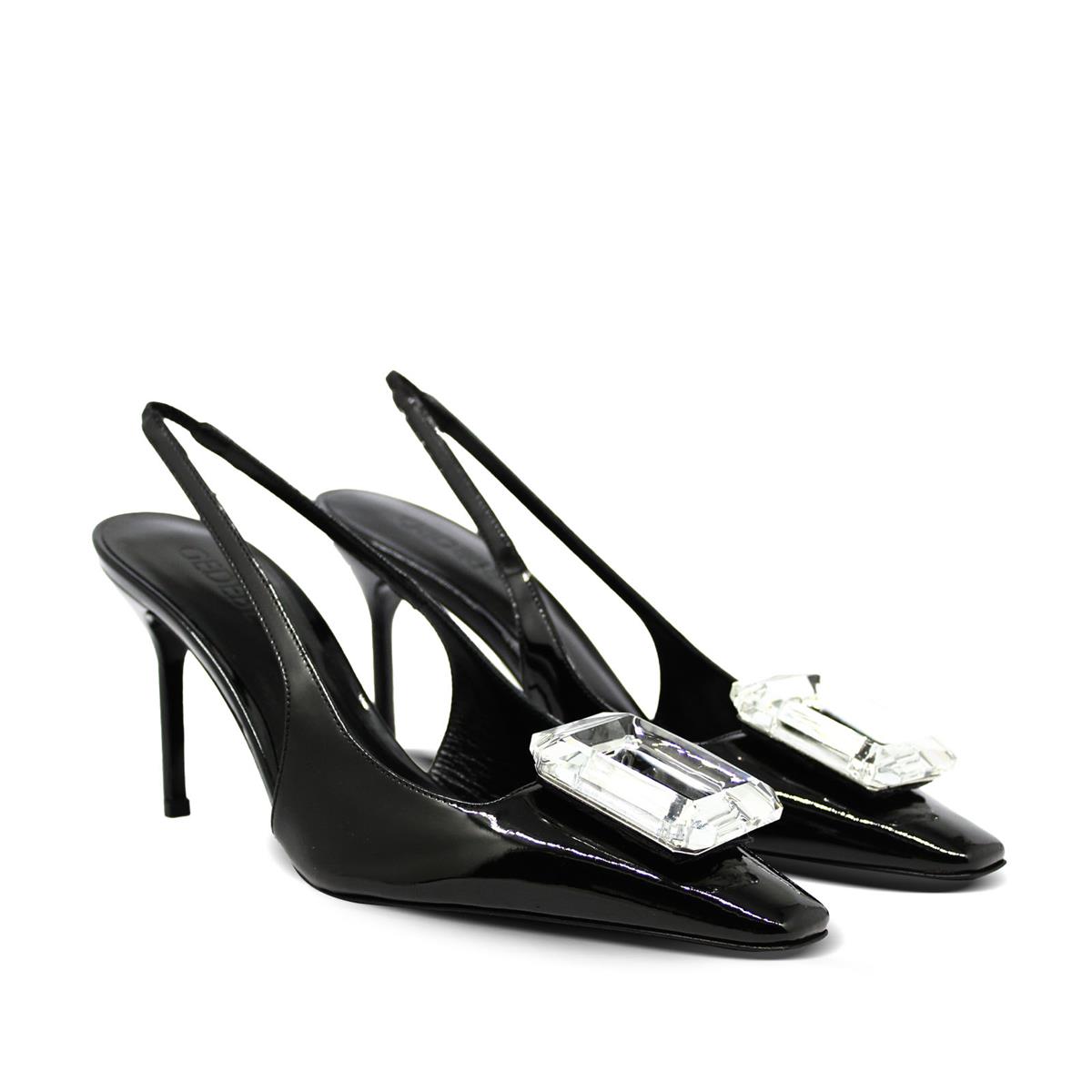 GEDEBE D86 PATENT BLACK (Rugan Siyah)