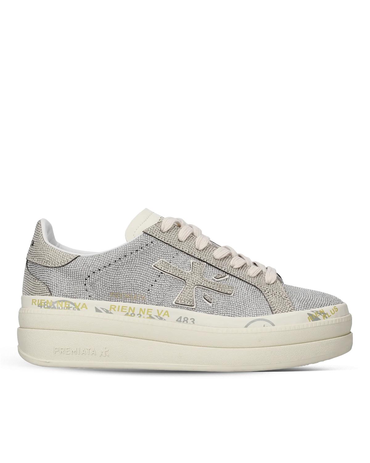 PREMIATA 8132 GREY+SILVER (GRI+GÜMÜŞ)