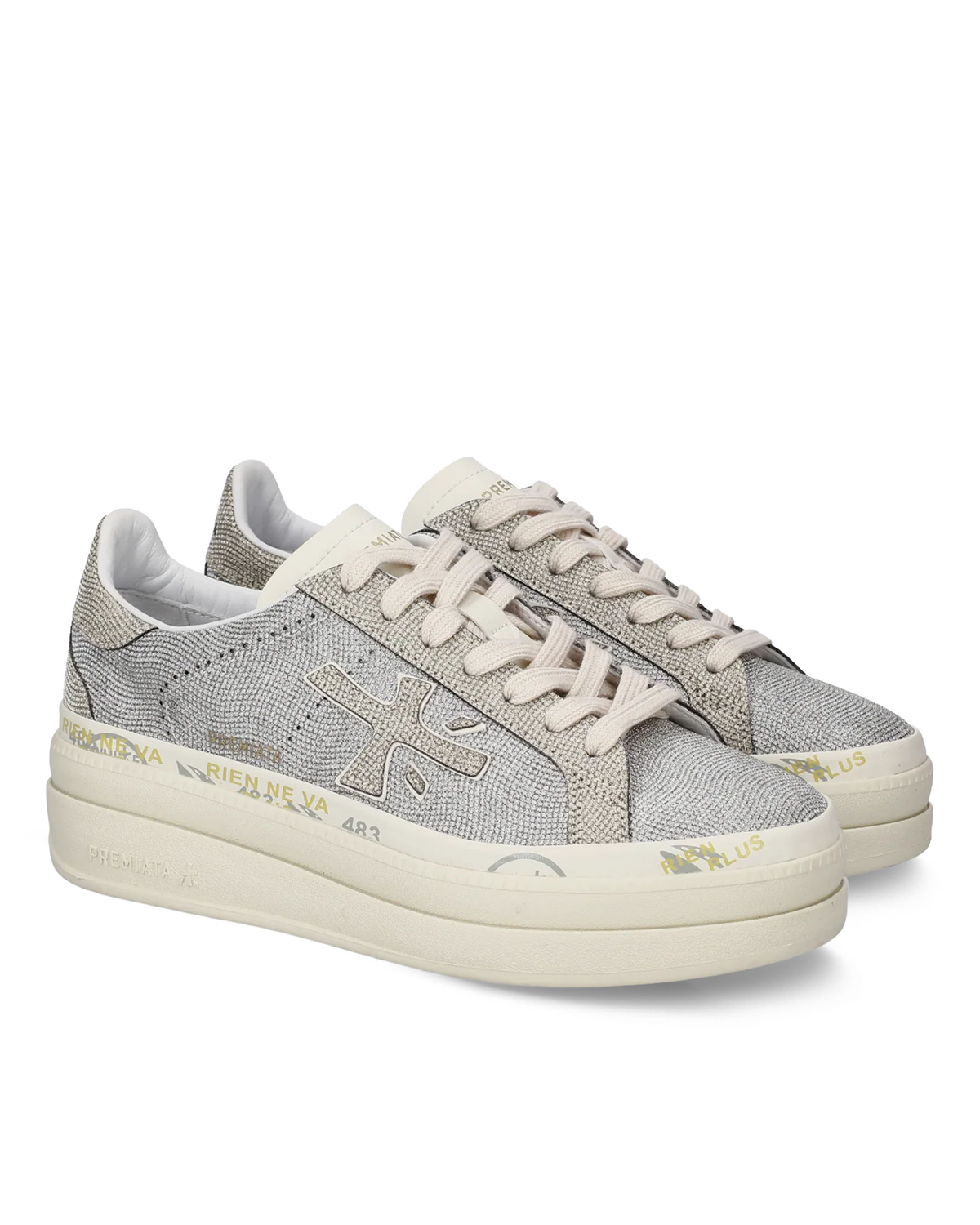 PREMIATA 8132 GREY+SILVER (GRI+GÜMÜŞ)