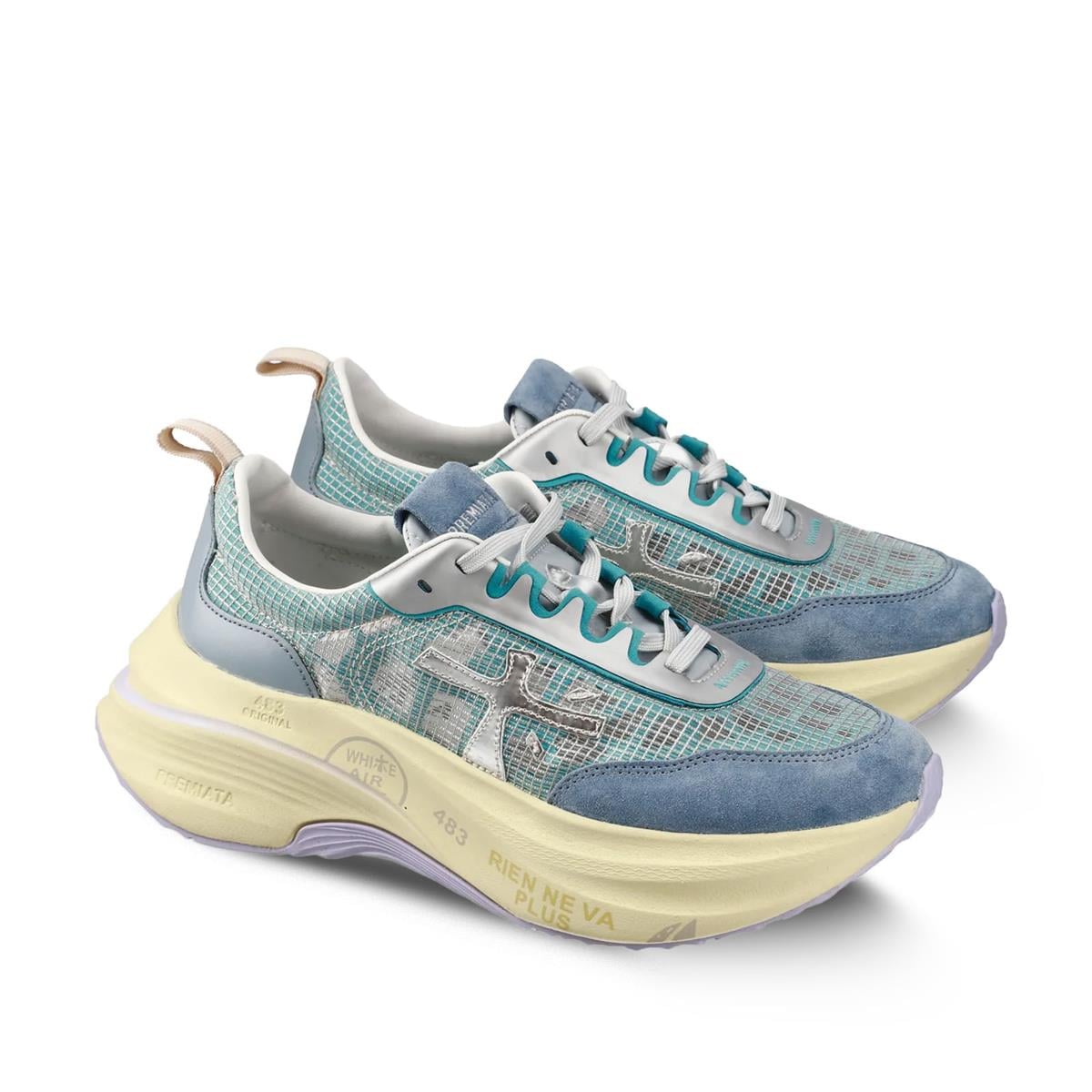 PREMIATA 7506 SKY+SILVER