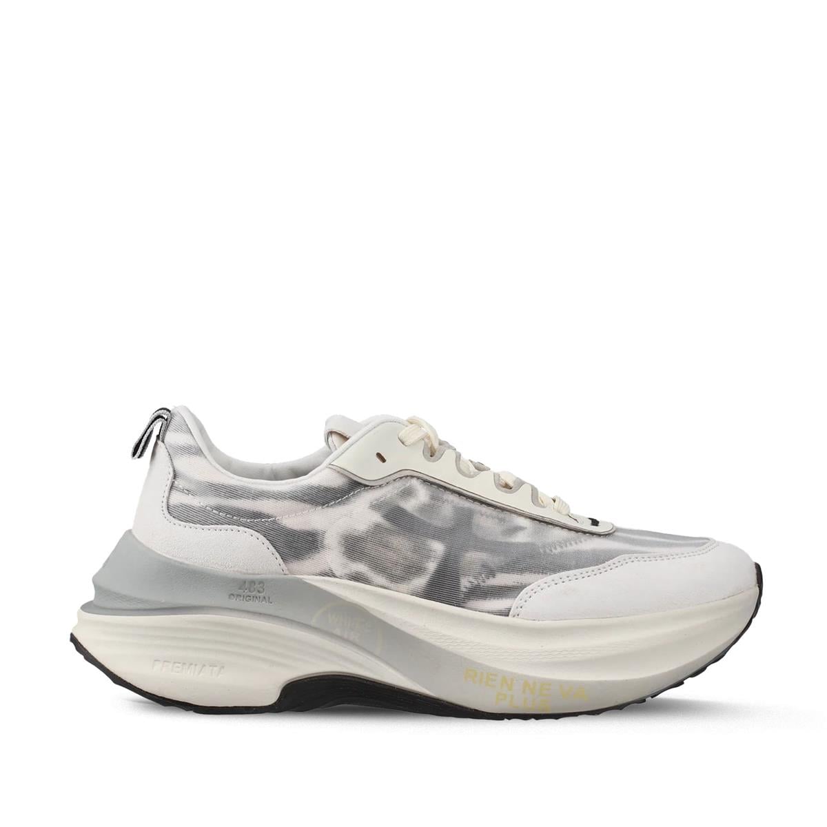 PREMIATA 7507 WHITE+GREY