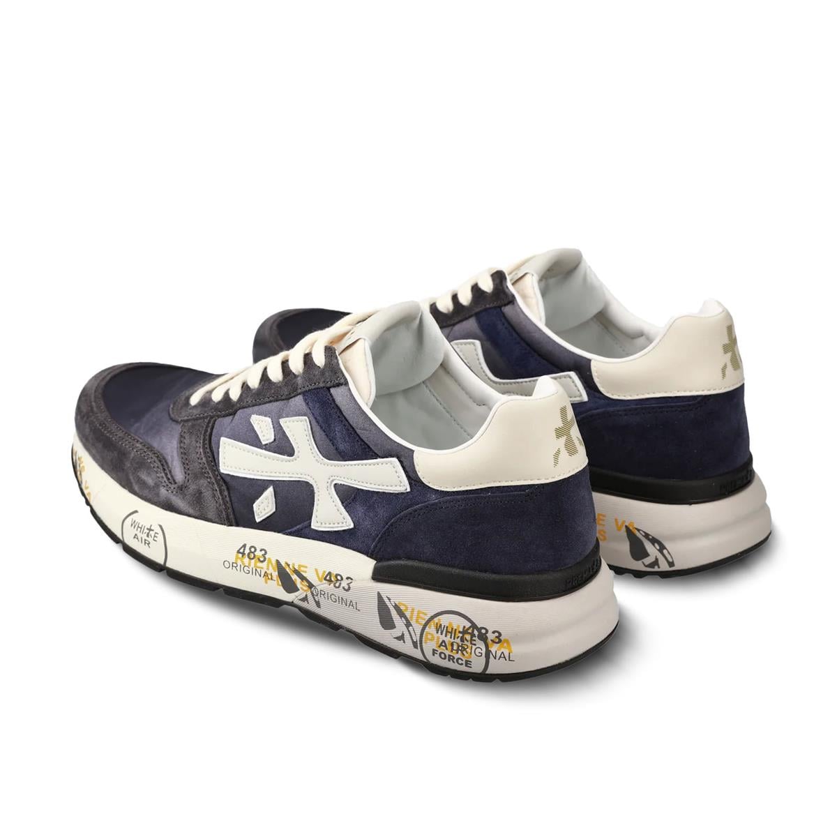 PREMIATA 7209 BLUE+WHITE