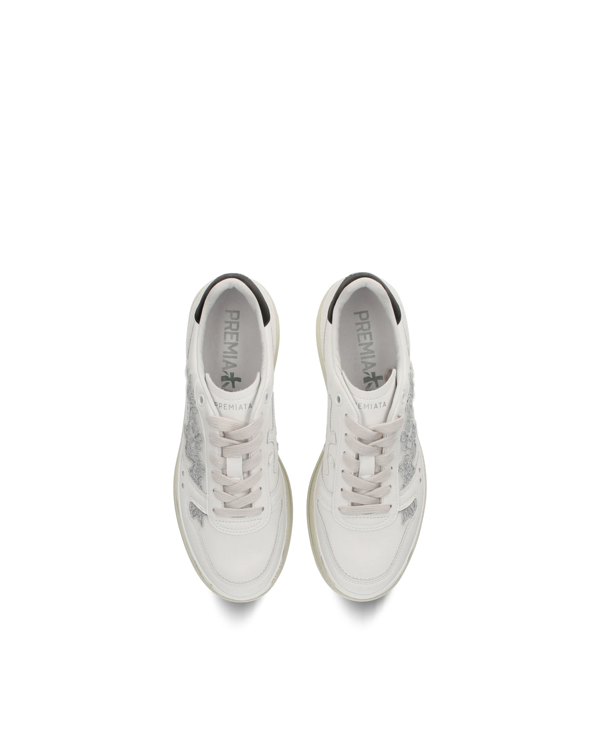 PREMIATA 8255 WHITE+SILVER (Beyaz Gümüş)