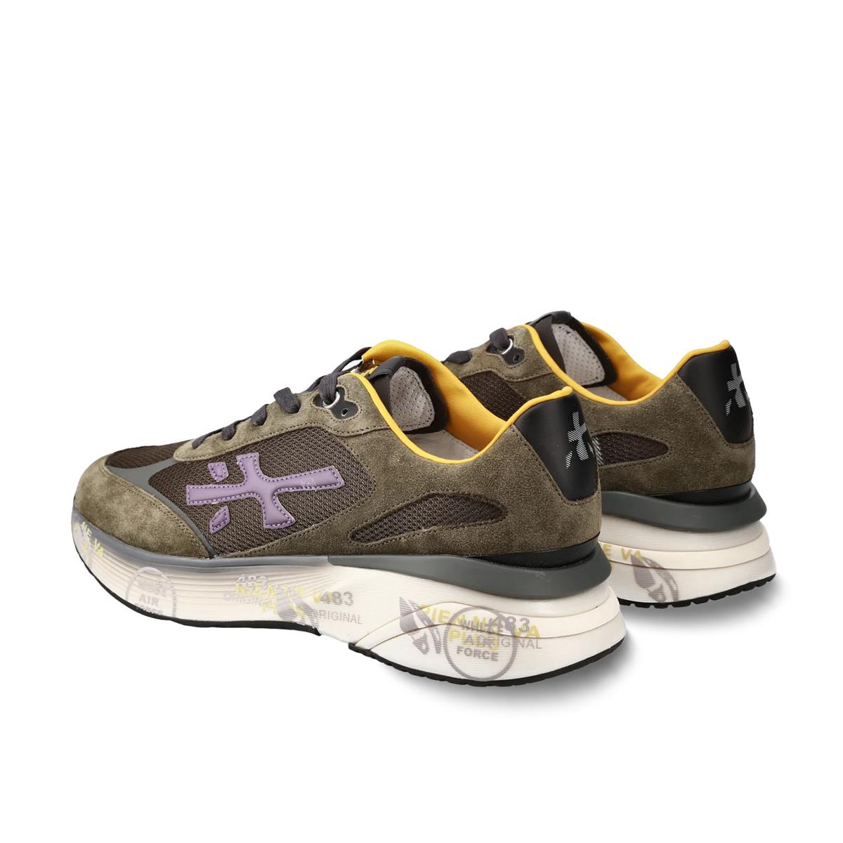 PREMIATA 7771 KAHVERENGİ/ASKERİ YEŞİL