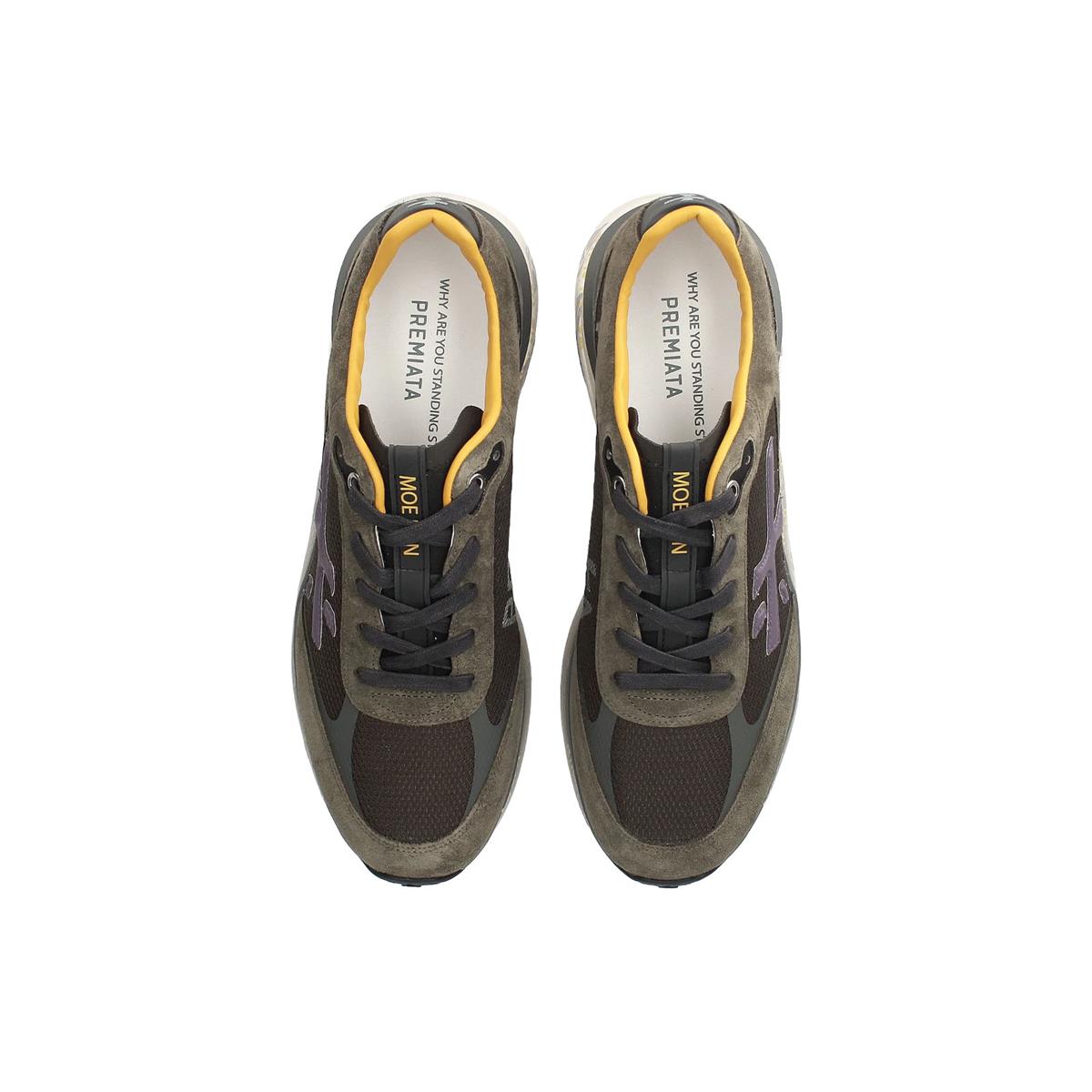 PREMIATA 7771 KAHVERENGİ/ASKERİ YEŞİL