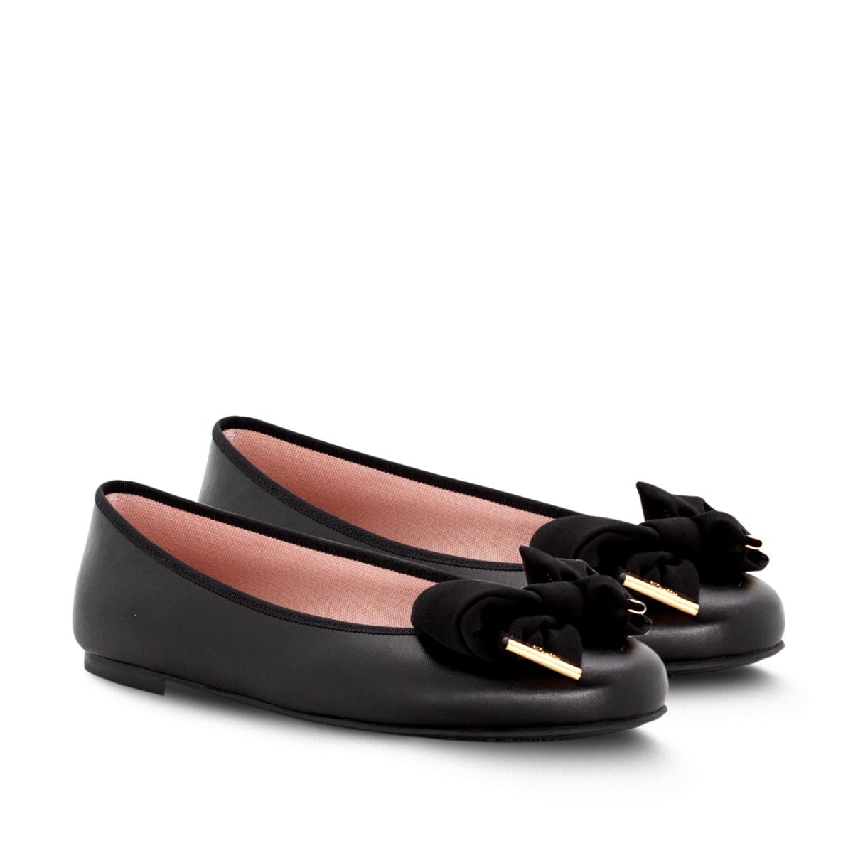 PRETTY BALLERINAS COTON NEGRO GEORGETTE NEGRO