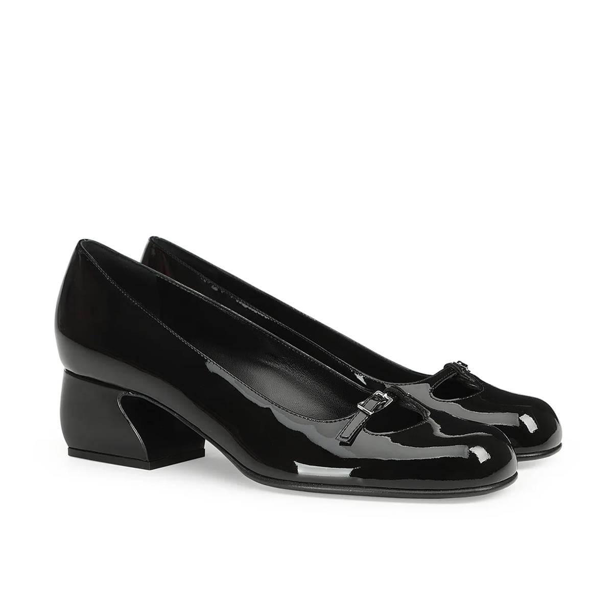 Sergıo Rossı SIYAH RUGAN (Black Patent Leather)