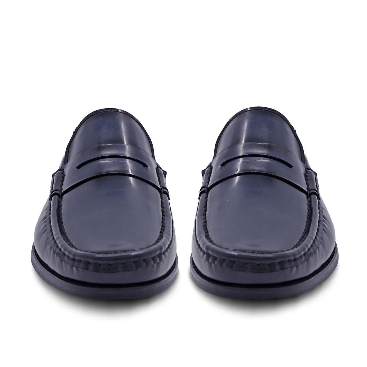 VARIO R89 LACIVERT ACMA (Navy Blue Shiny Leather)