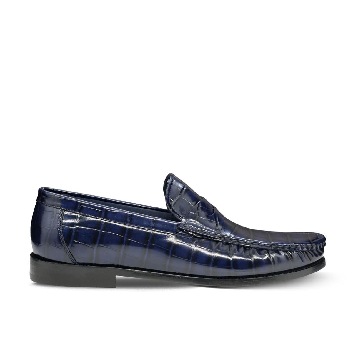 VARIO Z335 LACİVERT BASKI KROCO (Navy blue print croco)