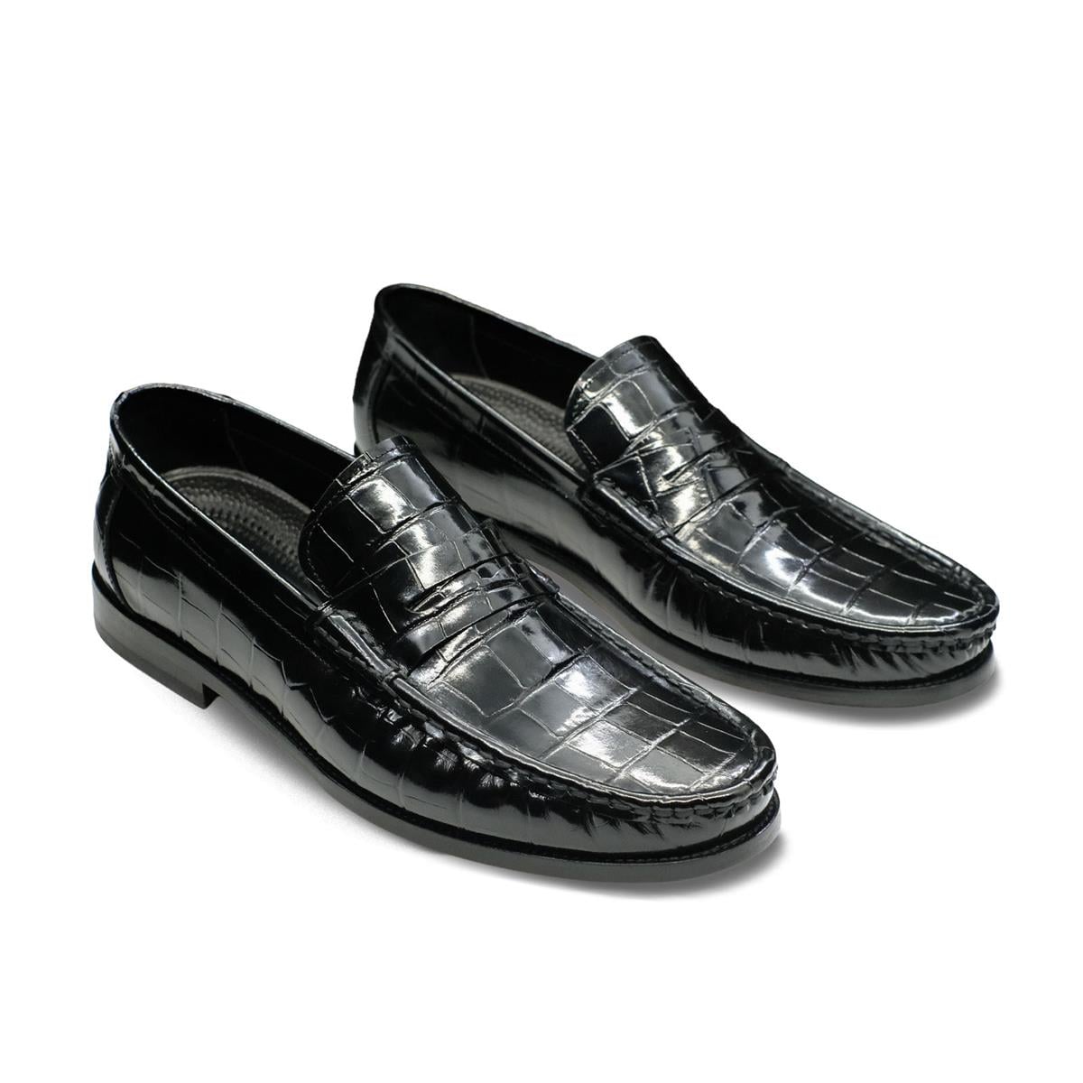 VARIO Z336 SIYAH BASKI KROKO (black print croco)