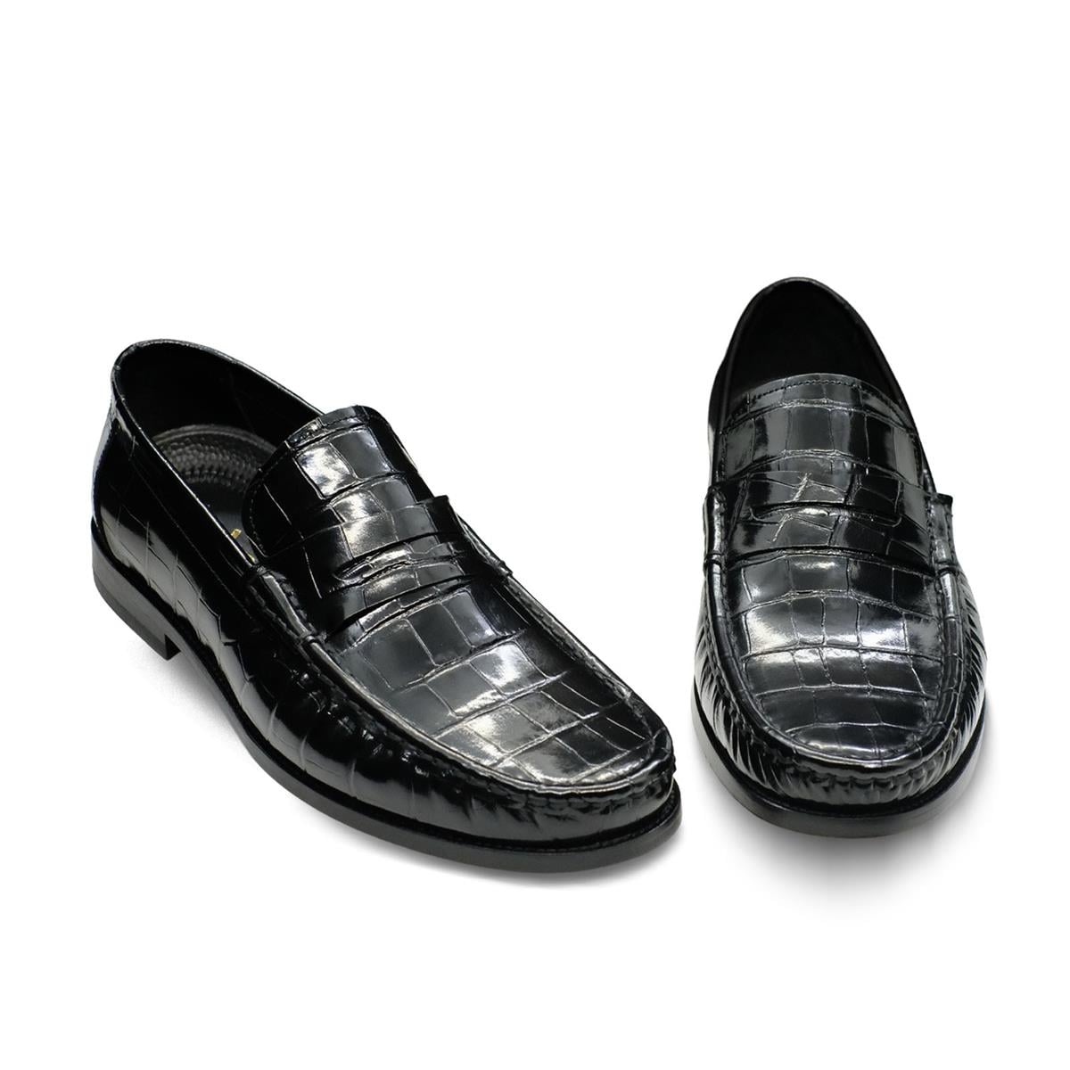 VARIO Z336 SIYAH BASKI KROKO (black print croco)