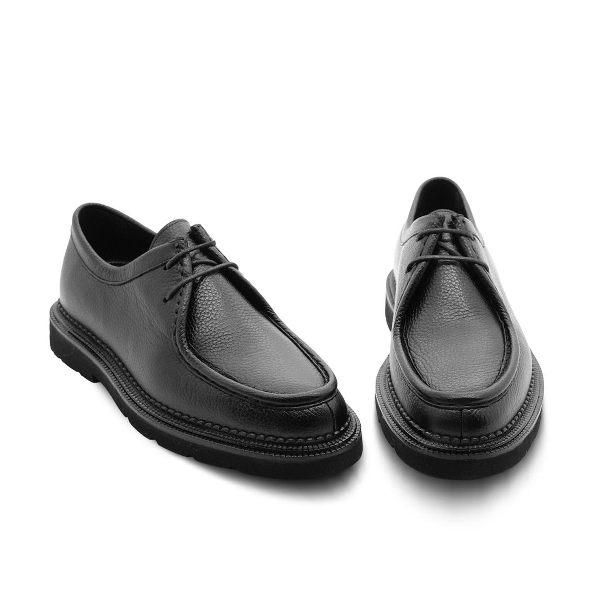 VARIO Bağcıklı Kaymaz Taban Erkek Ayakakabı S68 SIYAH FLOTER (Black Floater)