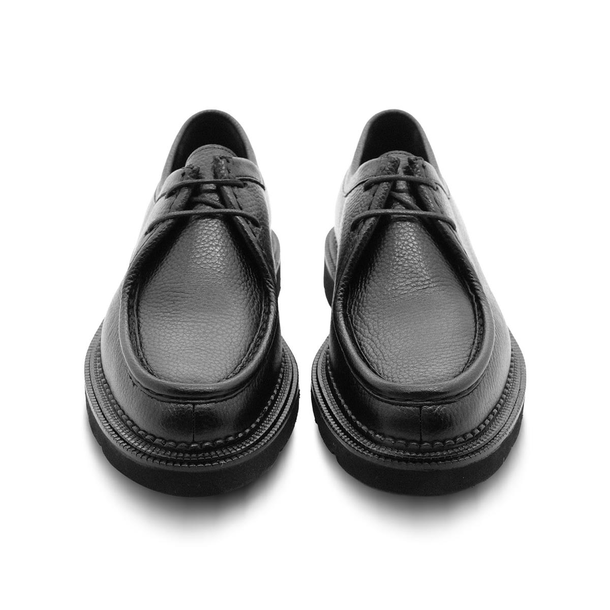 VARIO Bağcıklı Kaymaz Taban Erkek Ayakakabı S68 SIYAH FLOTER (Black Floater)