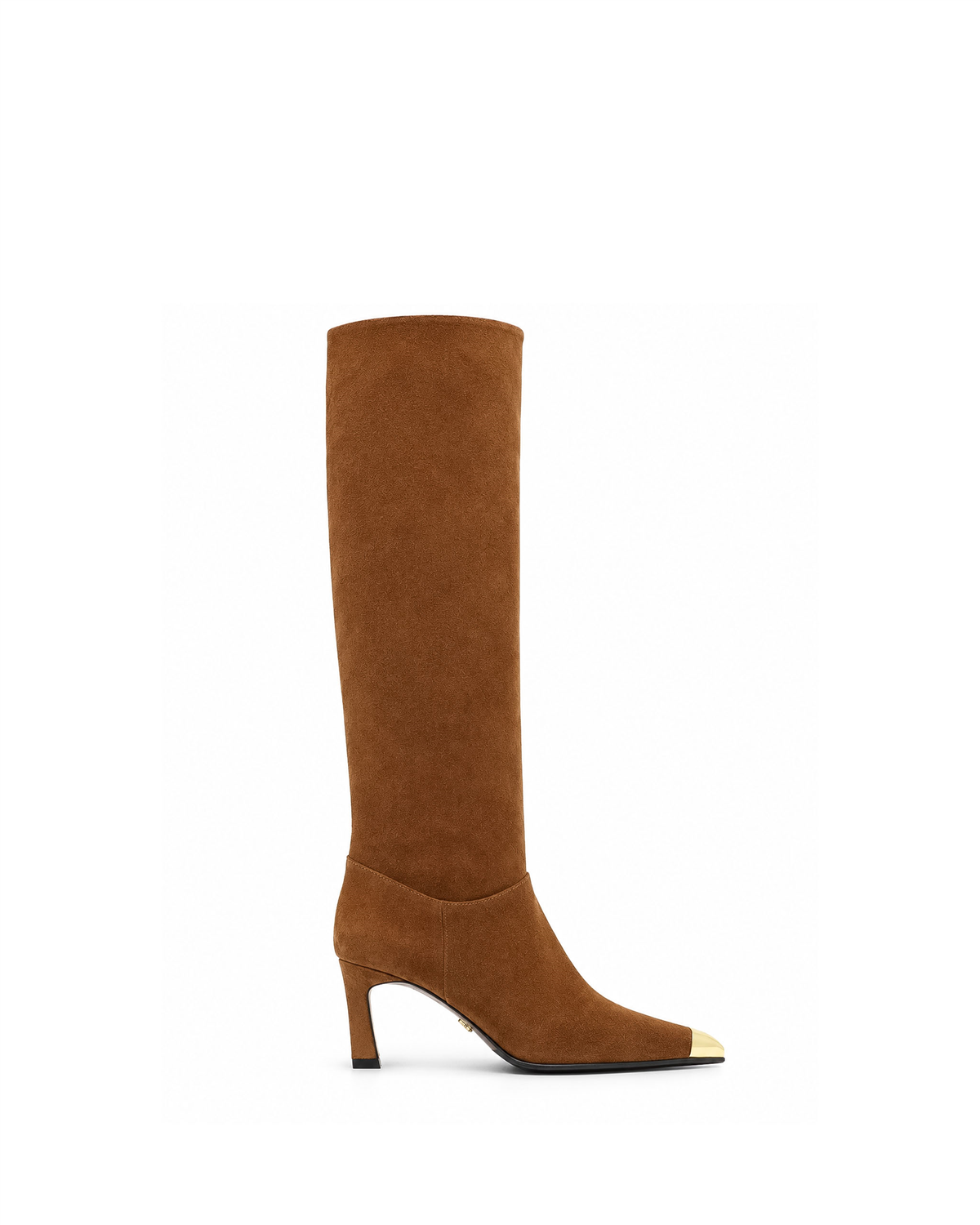 VARIO Hakiki Süet Deri Diz Üstü Çizme Z188 TABA SÜET (Tan Suede))