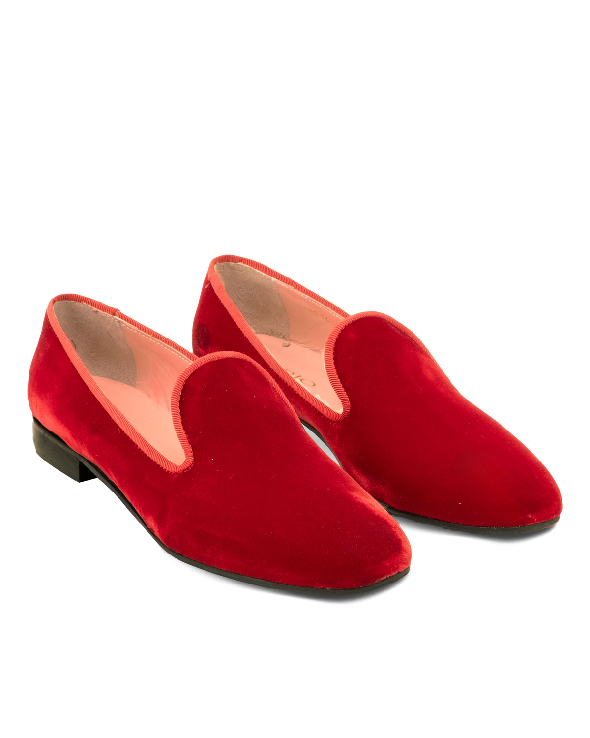VARIO Kadife Loafer Z640 KIRMIZI KADİFE (Red Velvet)