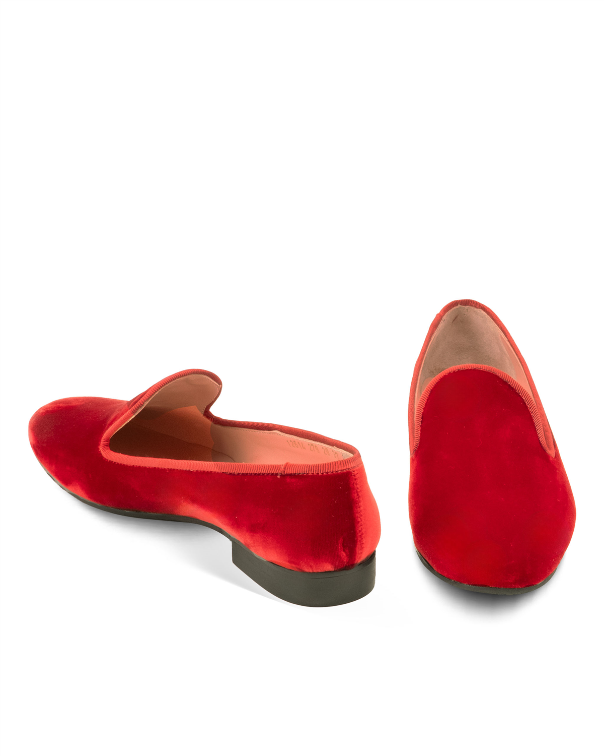 VARIO Kadife Loafer Z640 KIRMIZI KADİFE (Red Velvet)