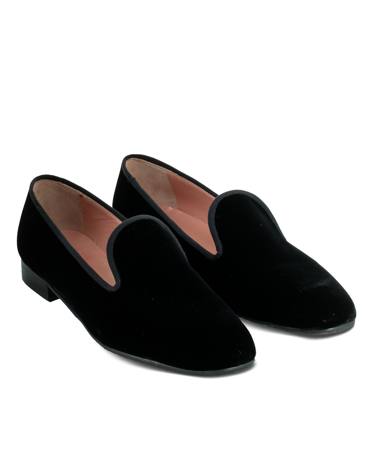 VARIO Kadife Loafer Z641 SİYAH KADİFE (Black Velvet)