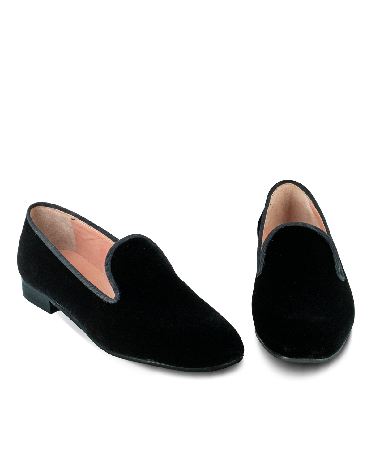 VARIO Kadife Loafer Z641 SİYAH KADİFE (Black Velvet)