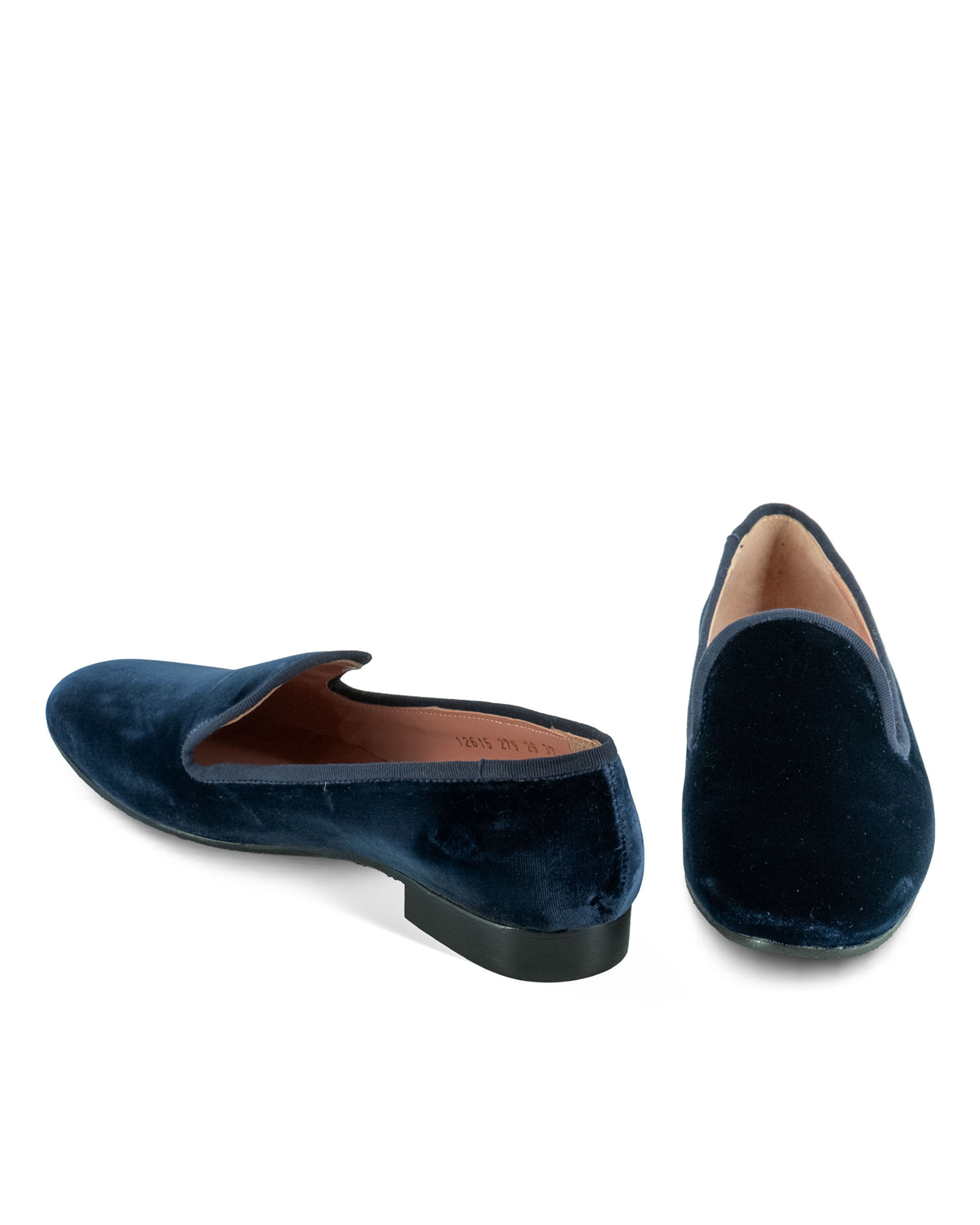 VARIO Kadife Loafer Z642 LACİVERT KADİFE (Navy Velvet)