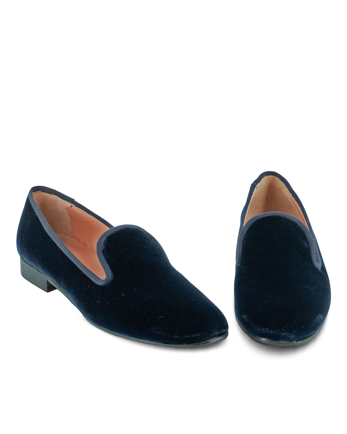 VARIO Kadife Loafer Z642 LACİVERT KADİFE (Navy Velvet)