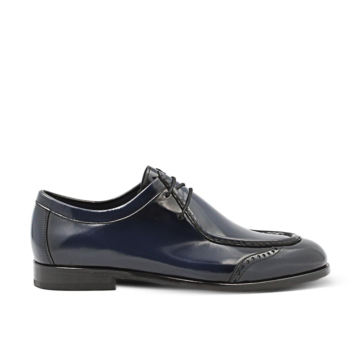 VARIO LACIVERT ACMA (Navy Blue Shiny Leather)