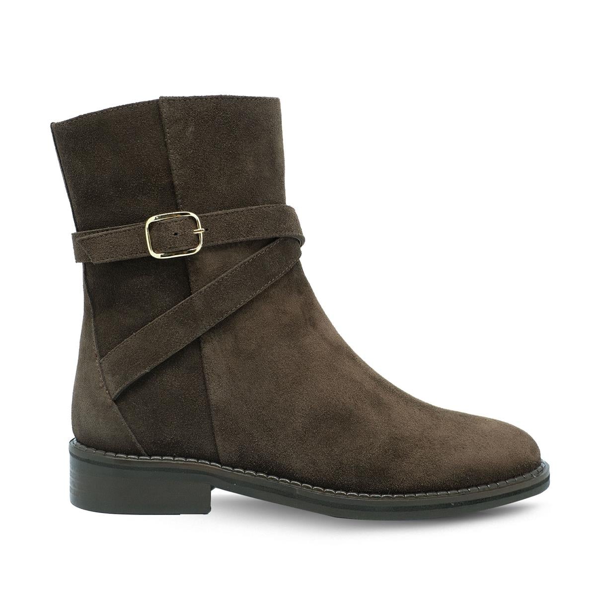 VARIO Z590 YARMA SUET KAHVE 490 C63 (Split Suede Brown 490 C63)