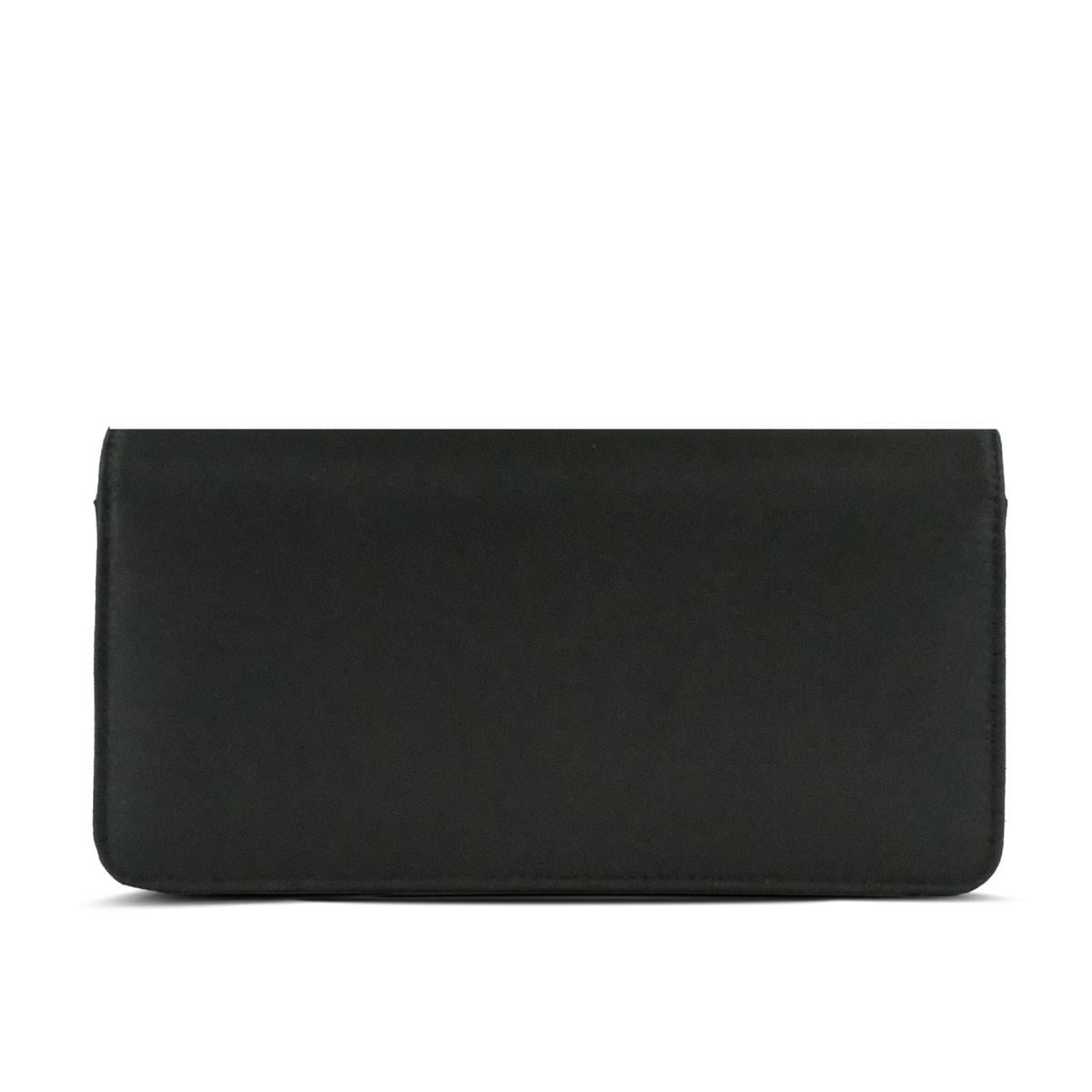 VARIO Taşlı Kadın Çanta 504 SİYAH SATEN (Black Satin)