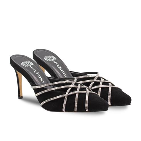 VARIO SIYAH SUET TAŞLI