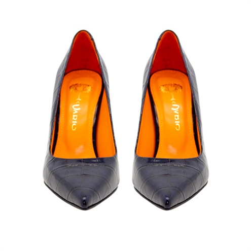 VARIO LACİVERT KROKO