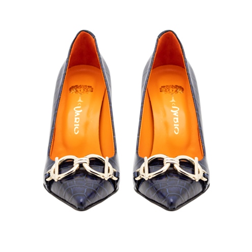 VARIO LACİVERT KROKO