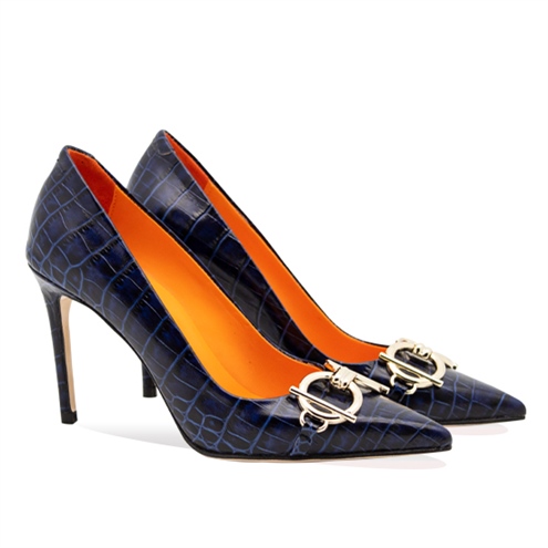 VARIO LACİVERT KROKO